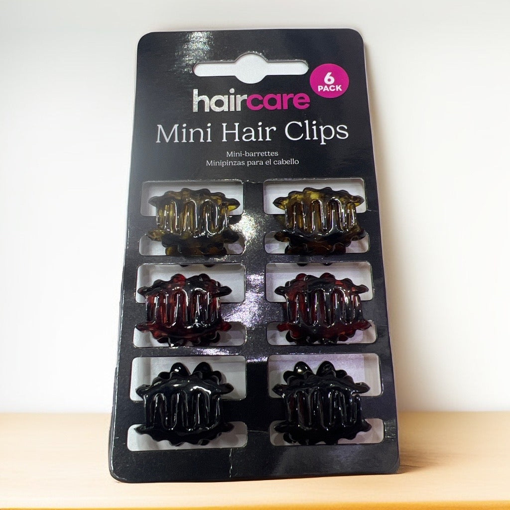 Hair clip 6 pcs